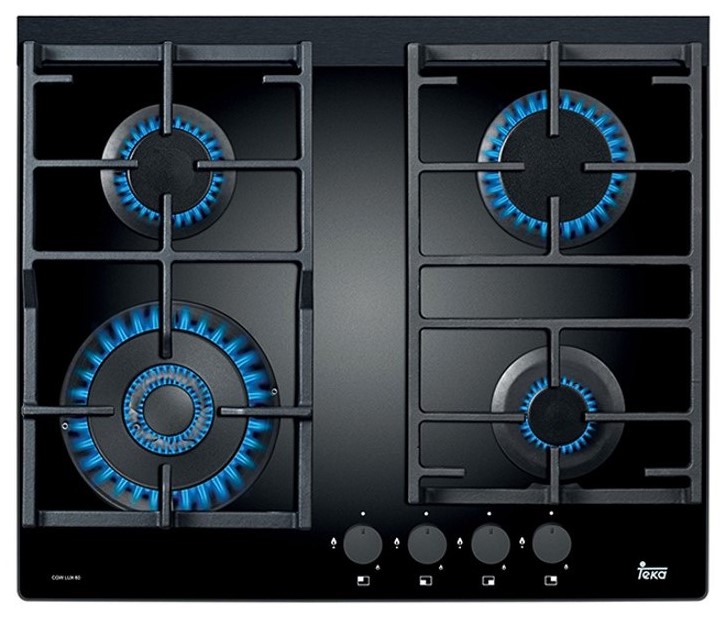 TEKA Gas on Glass Cooktop 60cm CGWLUX604